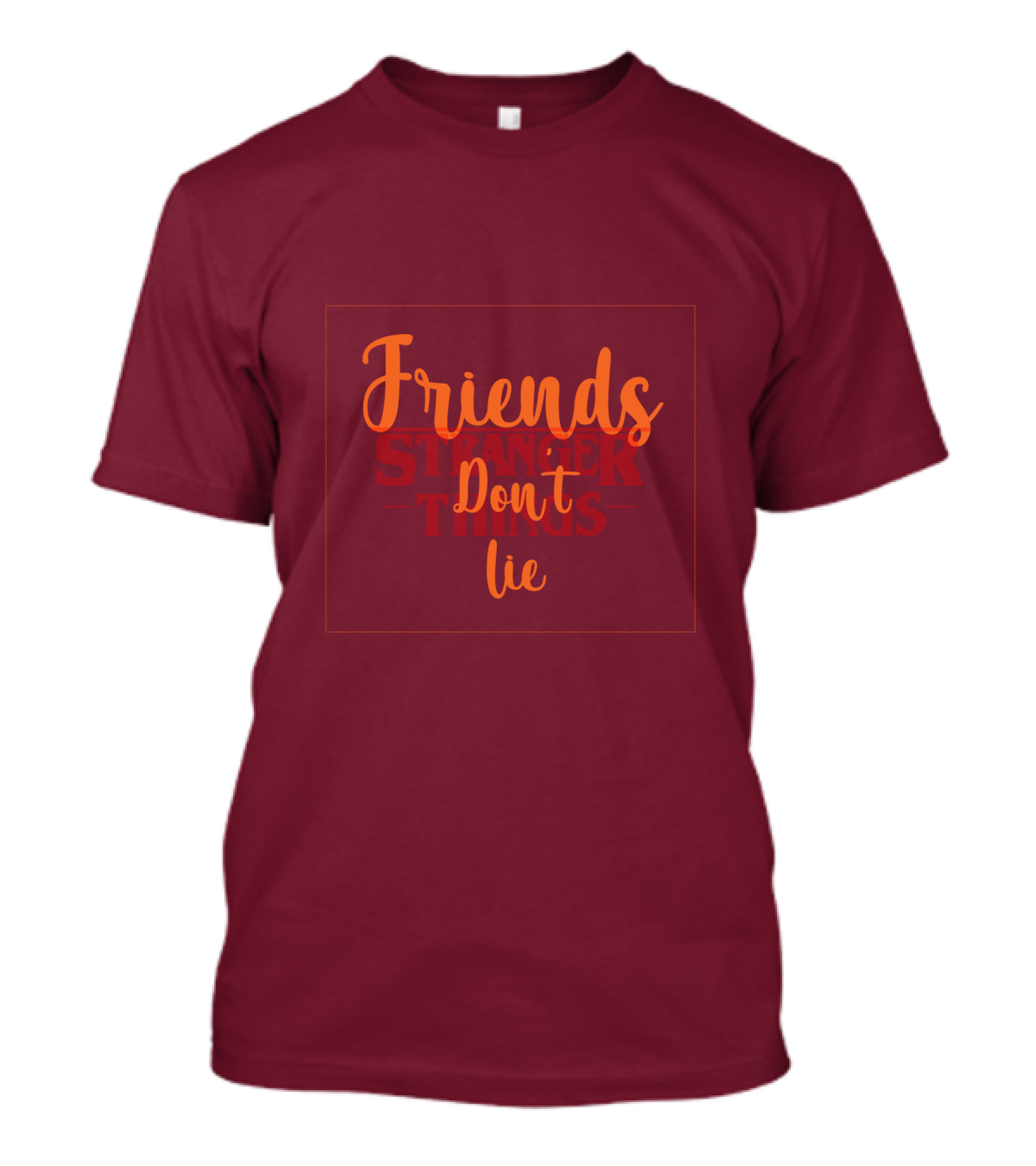 Friends Don't Lie Stranger Things T-Shirt