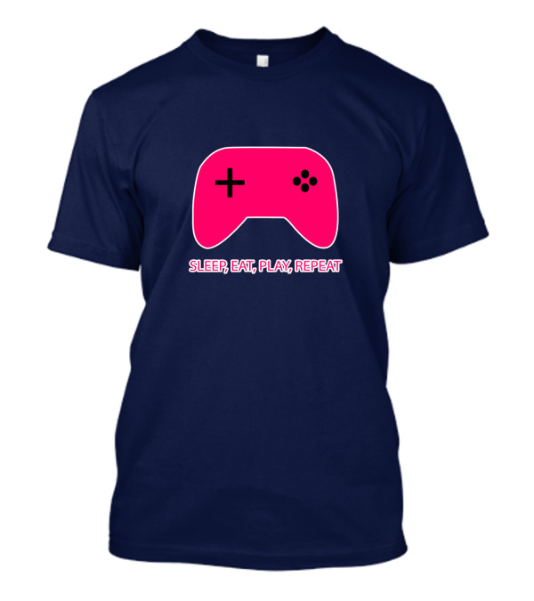 Sleep Eat Play Repeat Gamers T-Shirt