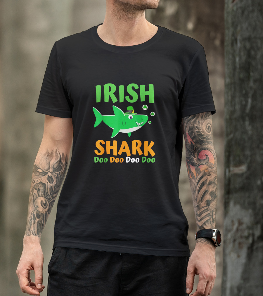 IRISH SHARK Doo Doo Doo Doo T-Shirt