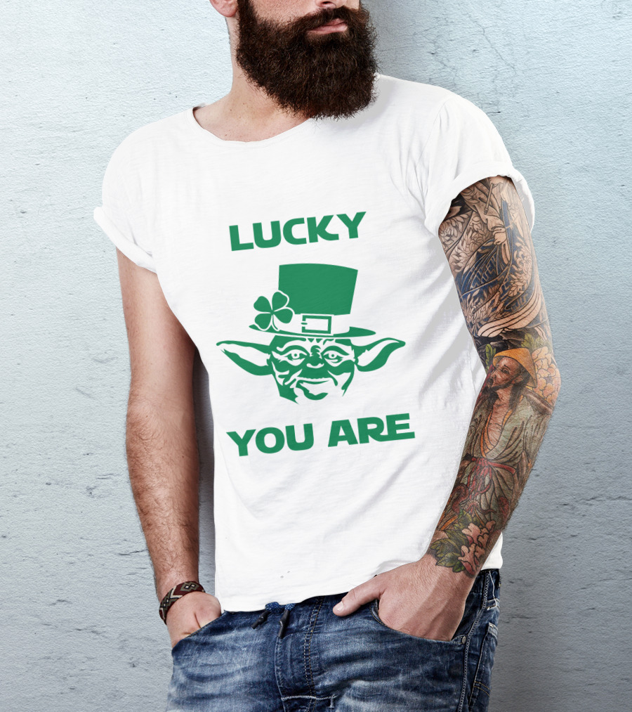 Yoda Irish Lucky You Are T-Shirt
