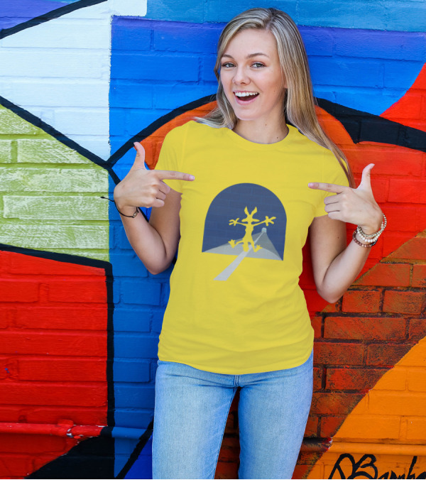 Wile E. Coyote Wall Smash Illusion T-Shirt