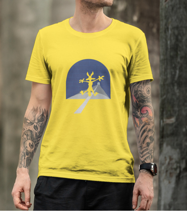Wile E. Coyote Wall Smash Illusion T-Shirt