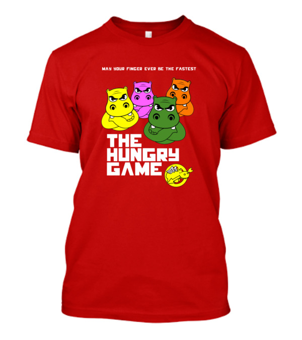 MAY YOUR FINGER EVER BE THE FASTEST THE HUNGRY GAME HIPPOS T-Shirt