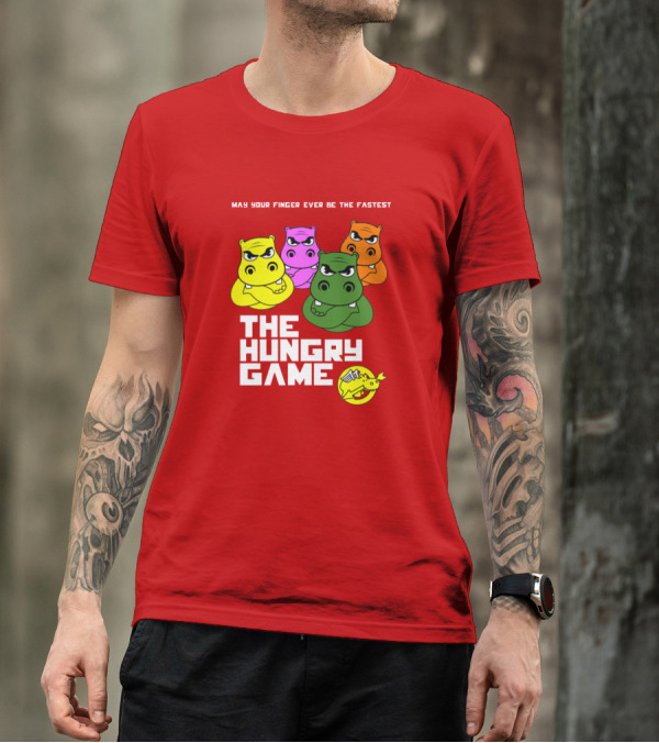 MAY YOUR FINGER EVER BE THE FASTEST THE HUNGRY GAME HIPPOS T-Shirt