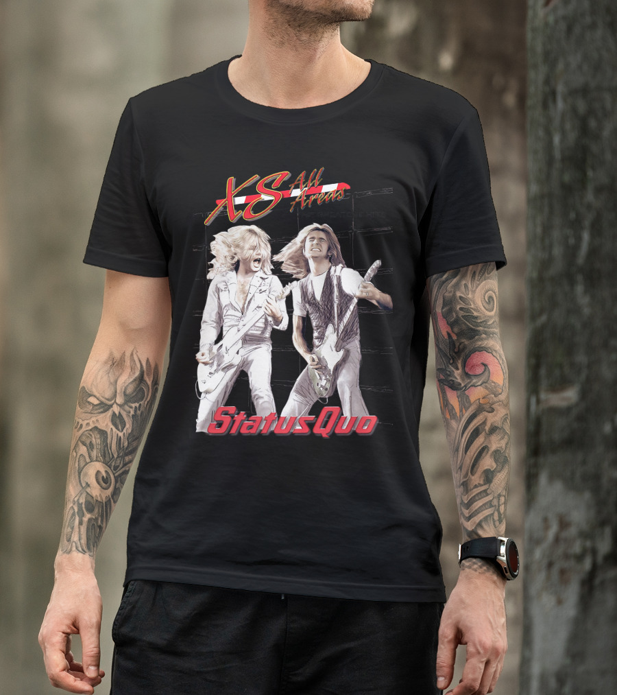 XS All Areas The Greatest Hits Status Quo T-Shirt