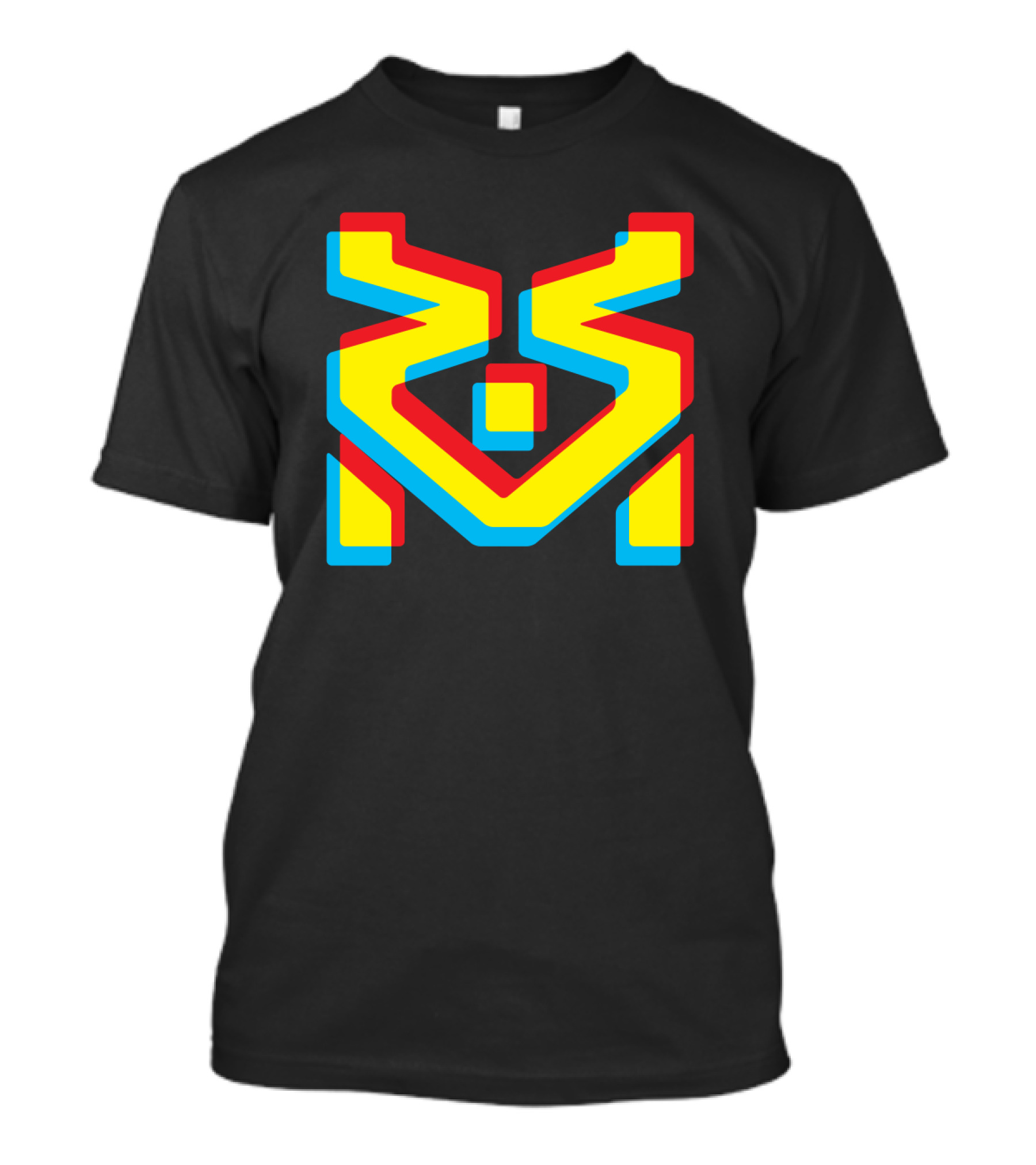 2M Official Fashion Vibrant Geometric T-Shirt