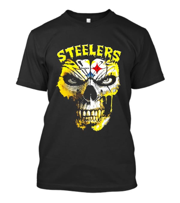 Steelers Skull Fan Icon T-Shirt
