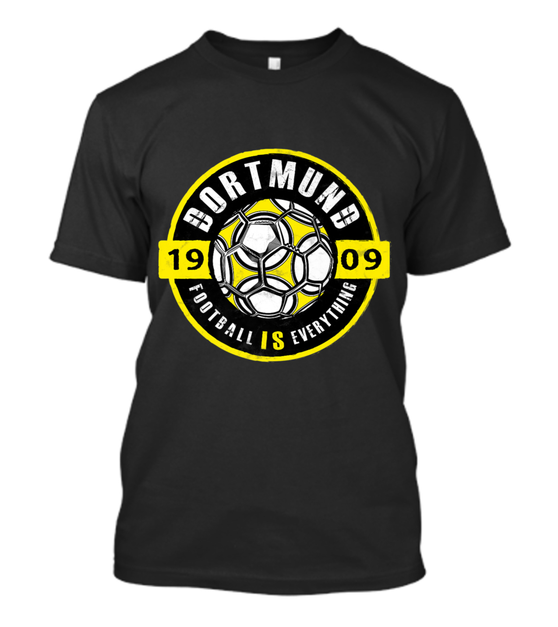 Dortmund Football Is Everything 1909 Soccer Ball T-Shirt