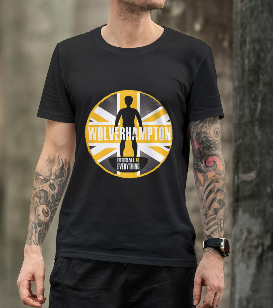 Wolverhampton Football Is Everything Union Jack T-Shirt