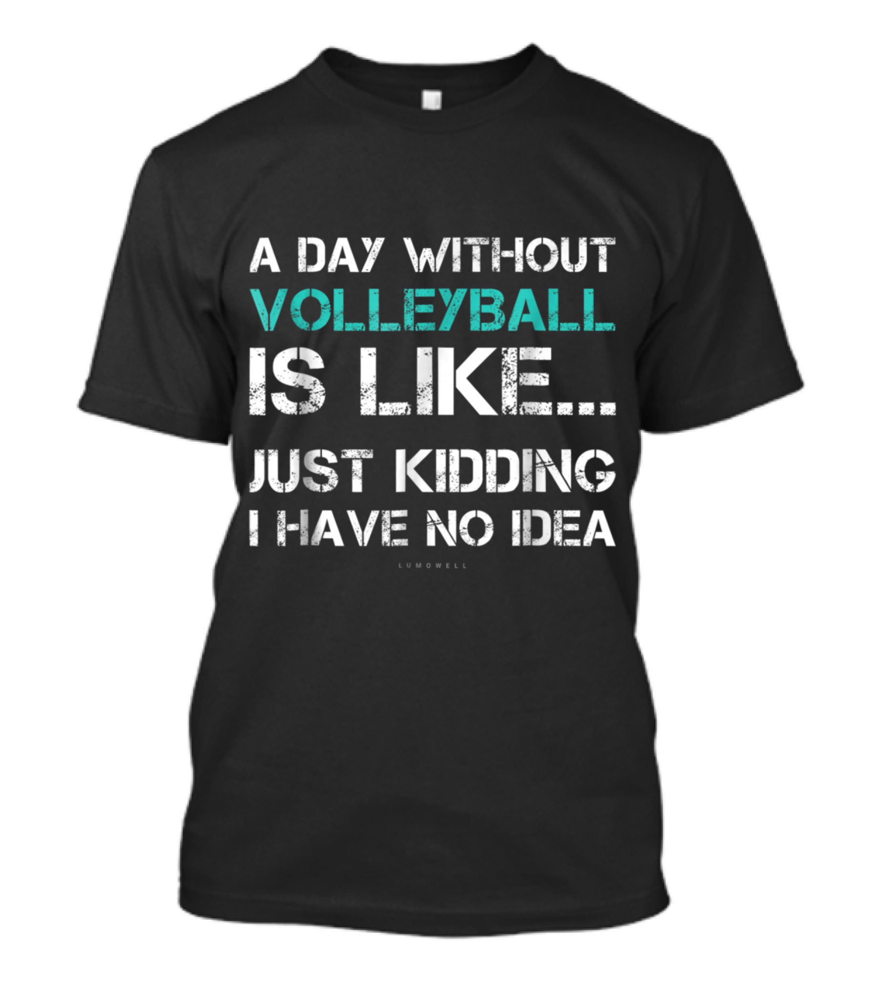 A Day Without Volleyball Is Like Just Kidding I Have No Idea T-Shirt