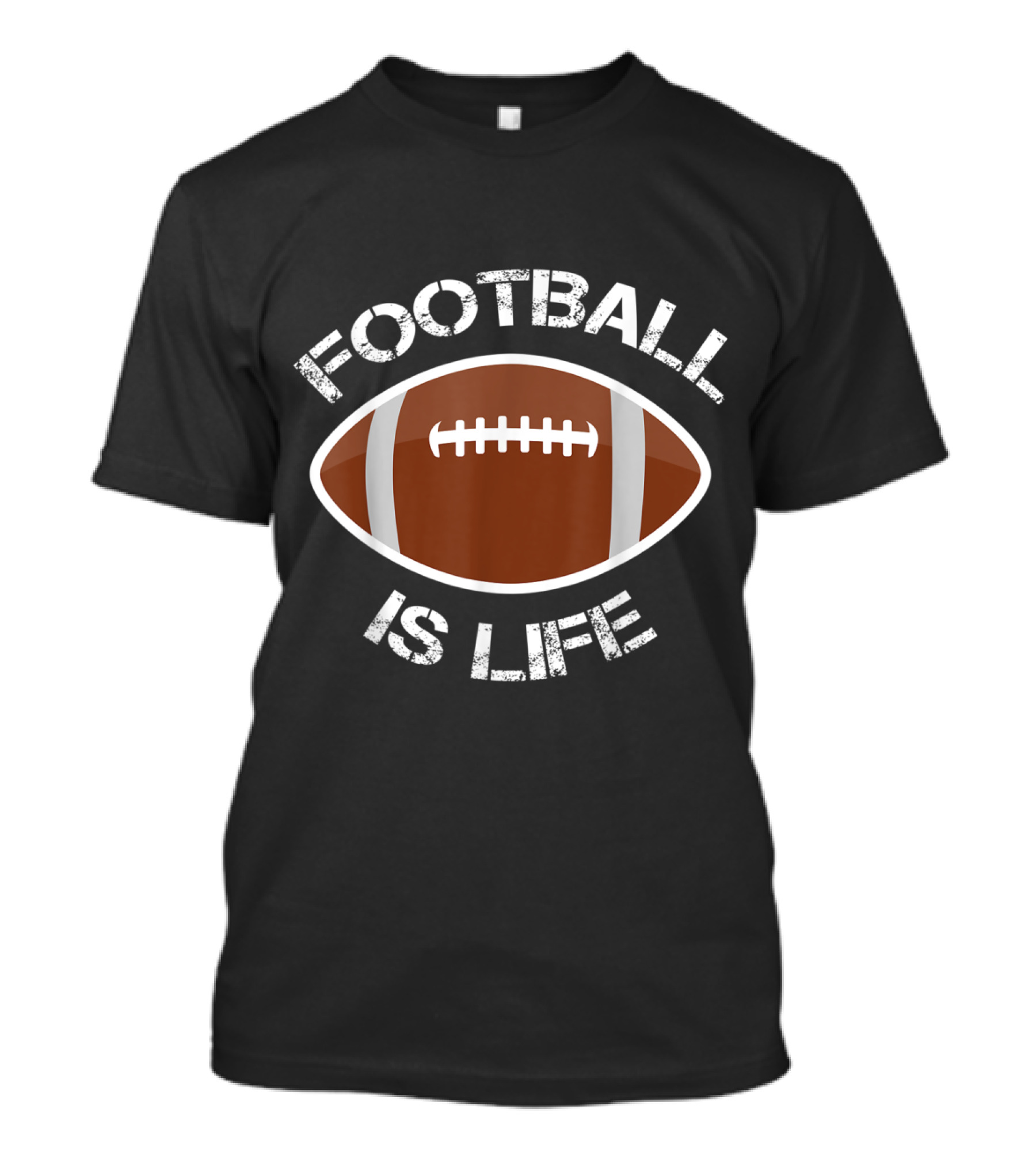 Football Is Life Graphics Athlete Quarterback Highlight Football Is Life T-Shirt