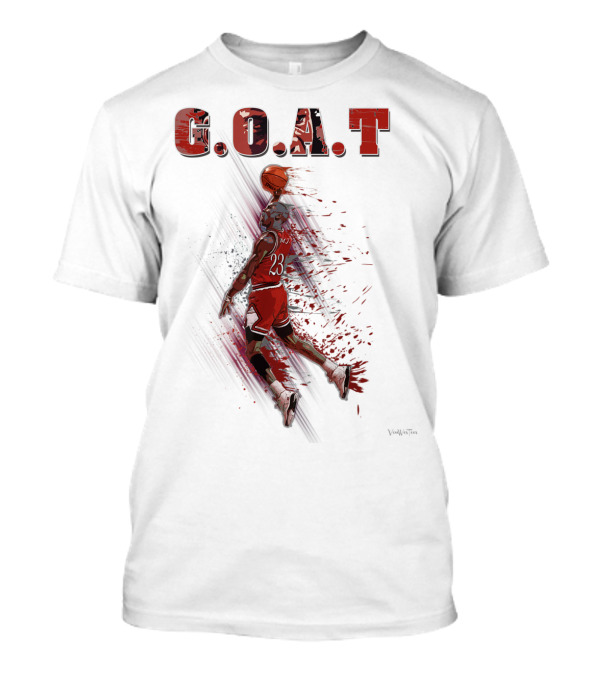 Basketball Chicago Jordan 23 G.O.A.T Dunk T-Shirt