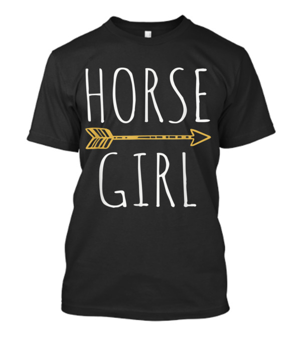 Horse Girl Boho Arrow Pink Styles T-Shirt