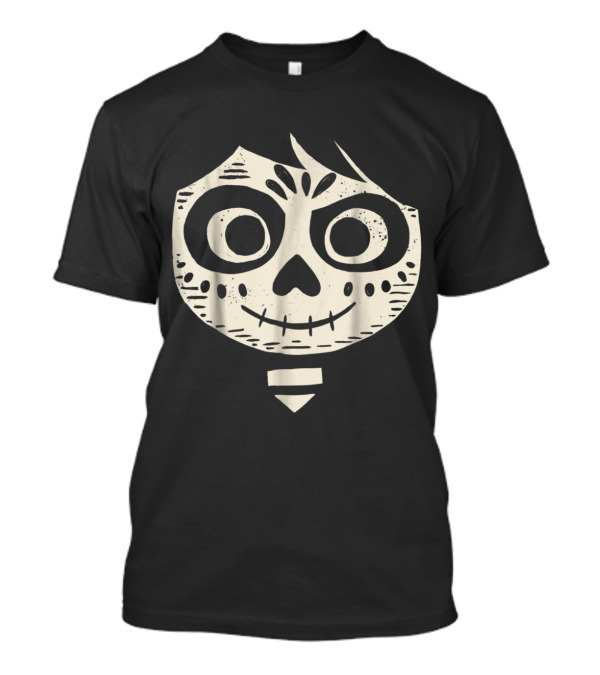Coco Movie Miguel Skull Face Disney Pixar T-Shirt