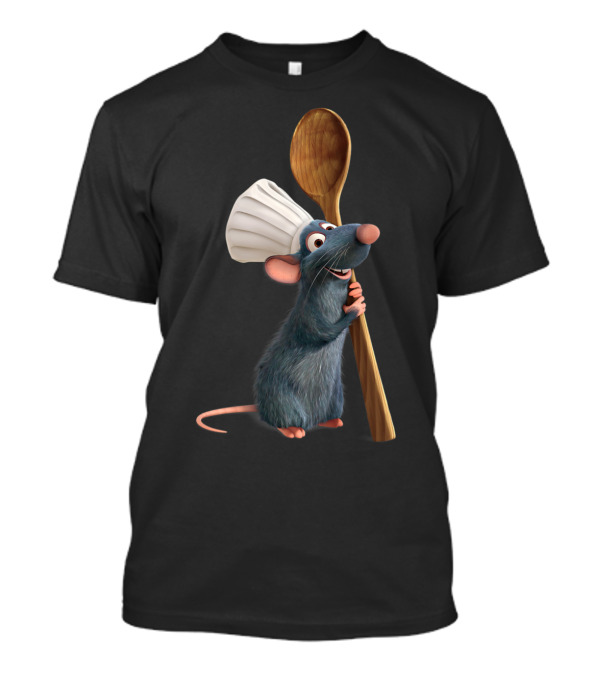 Disney Pixar Ratatouille Remy Chef Hat And Spoon T-Shirt