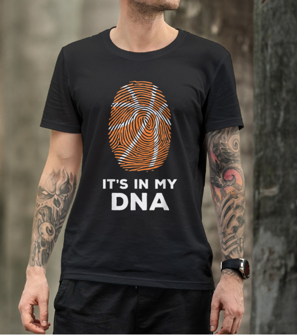 Basketball Fingerprint It's In My DNA T-Shirt