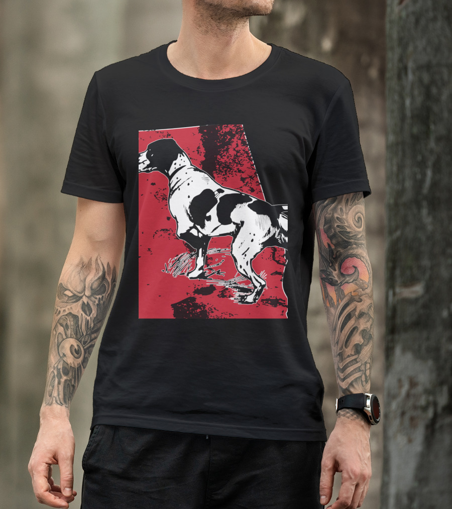 Alabama Coon Hunting Dog Distressed Red State T-Shirt
