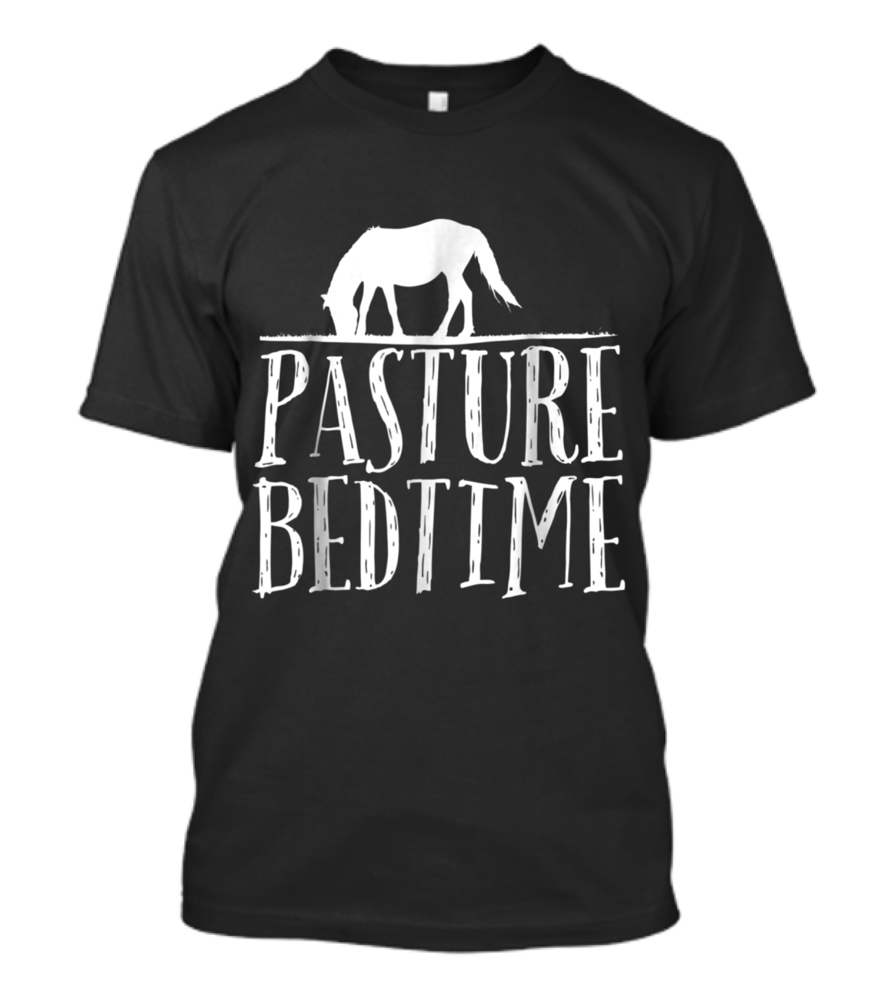 Horse Pasture Bedtime Grazing T-Shirt