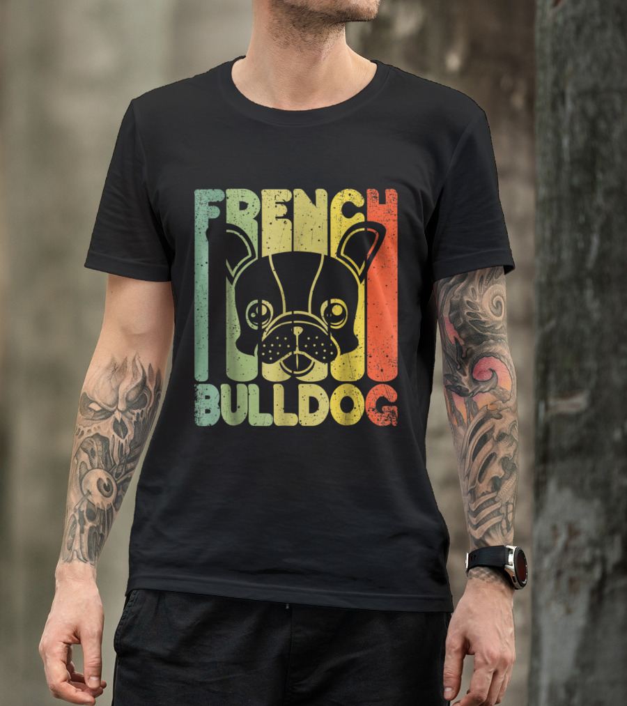 Vintage Distressed French Bulldog T-Shirt