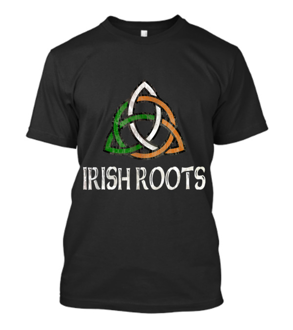 Irish Roots Trinity Knot Symbol T-Shirt