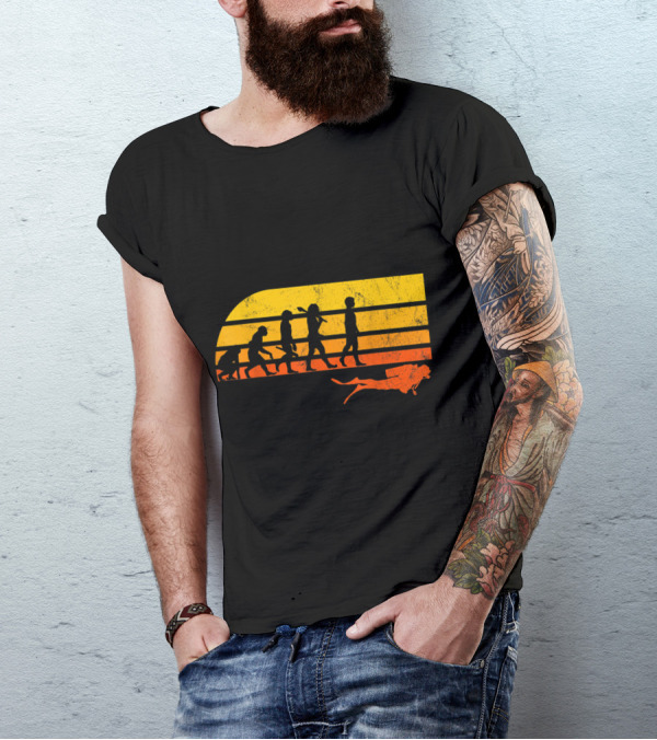 Evolution Of Dive Scuba Diver Underwater Adventure T-Shirt