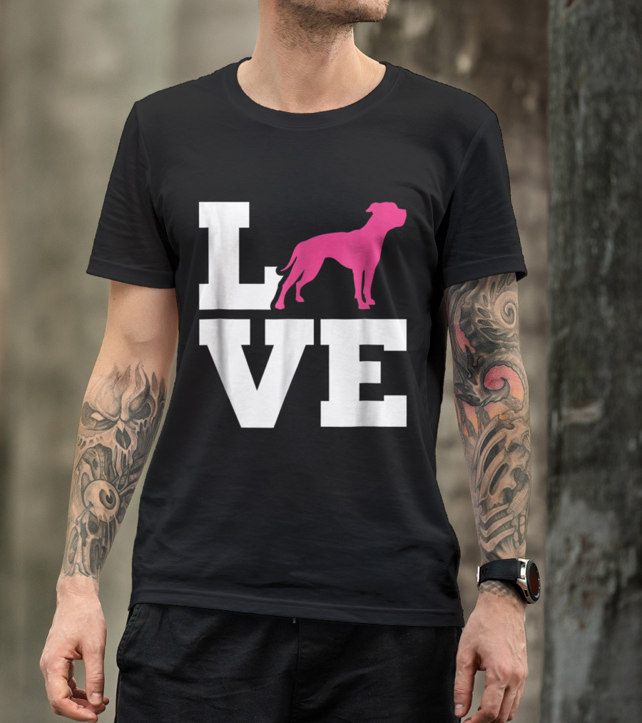 LOVE American Bulldog T-Shirt