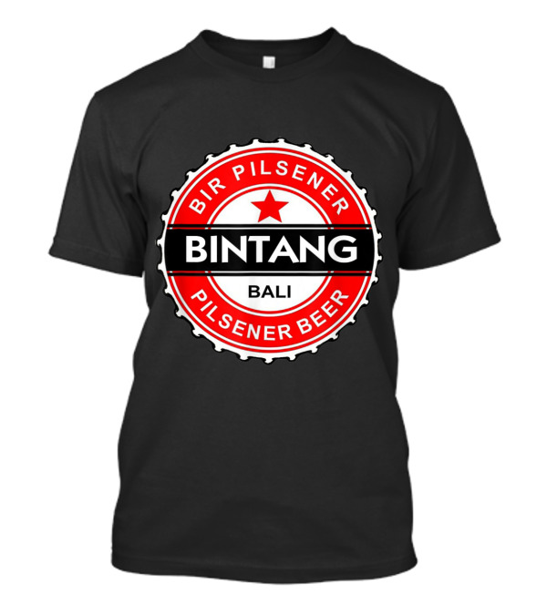 Bir Bintang Pilsener Beer Pilsener Bali Souvenir T-Shirt