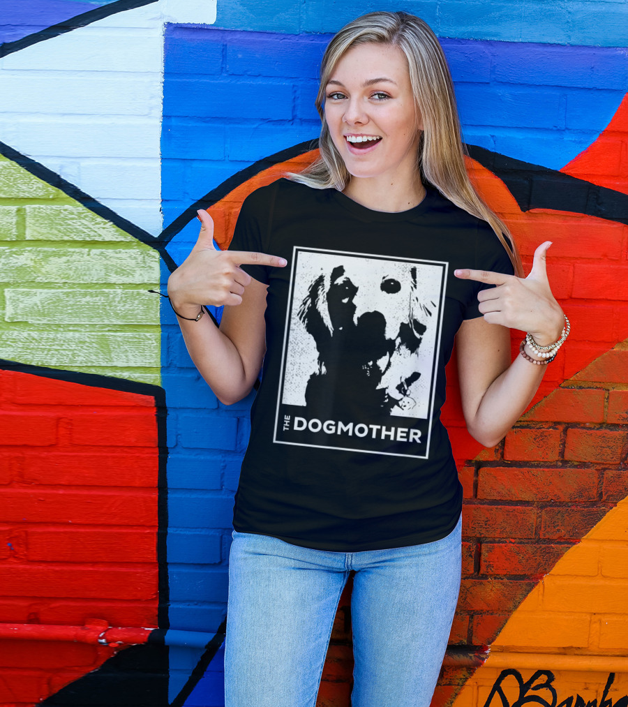 The Dogmother Golden Retriever Dog Mom T-Shirt