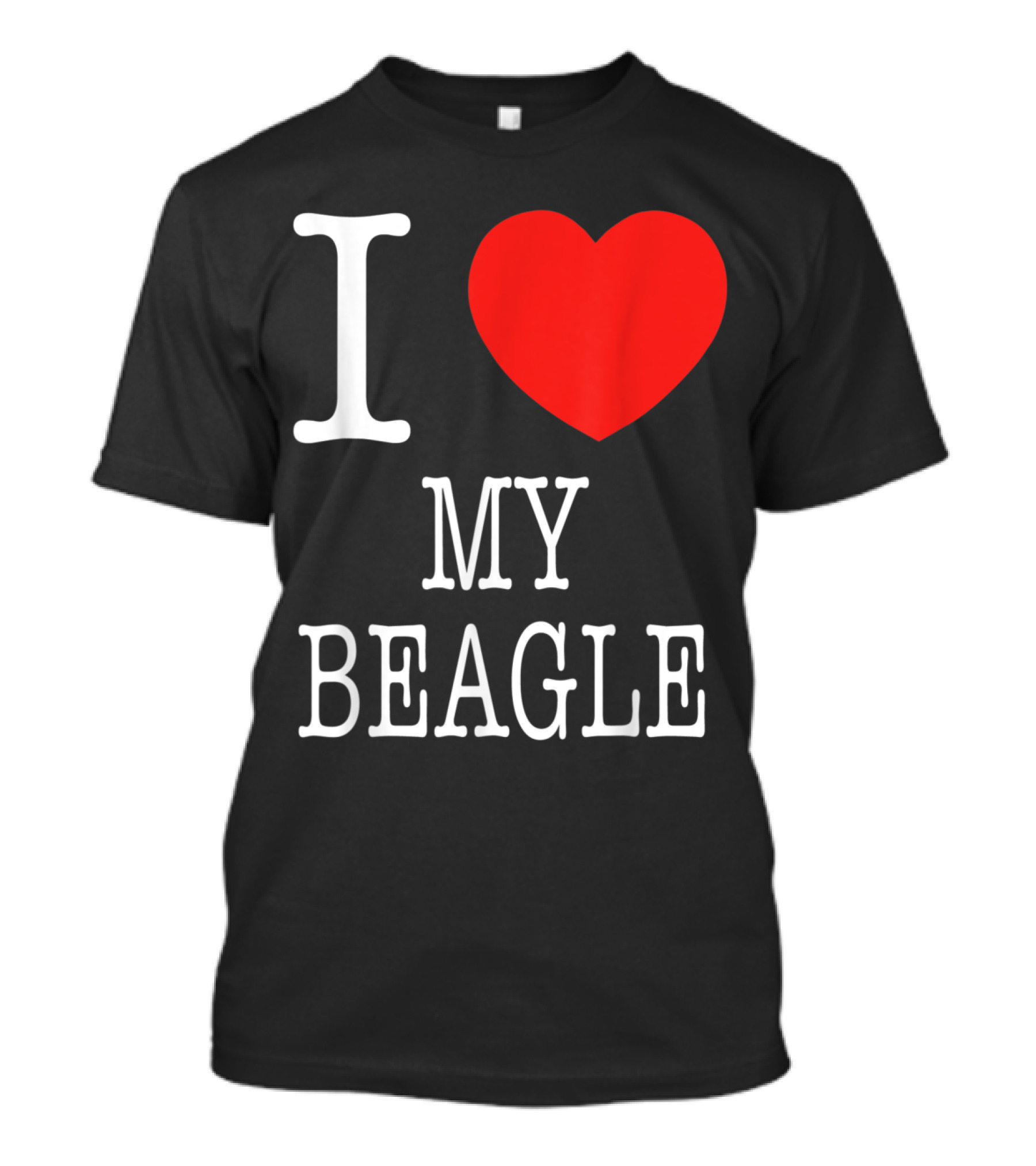 I Love My Beagle T-Shirt