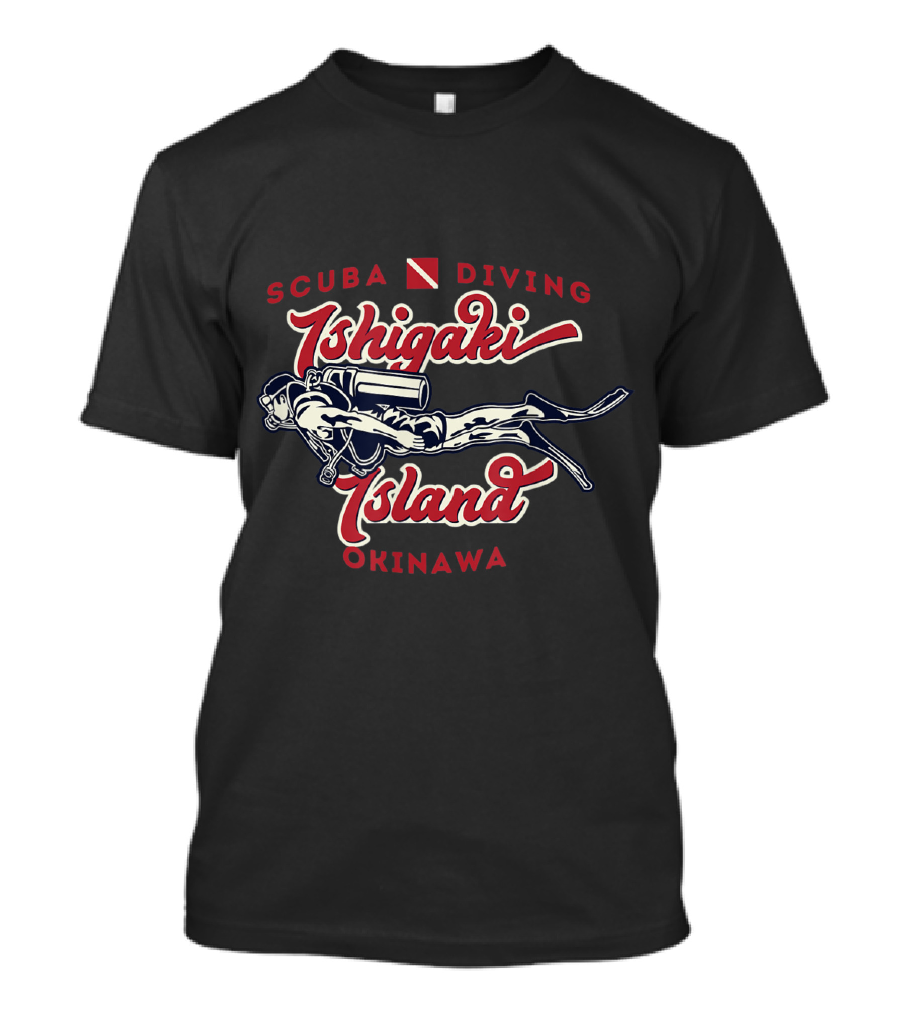 Scuba Diving Ishigaki Island Okinawa T-Shirt