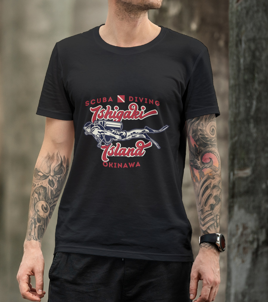 Scuba Diving Ishigaki Island Okinawa T-Shirt