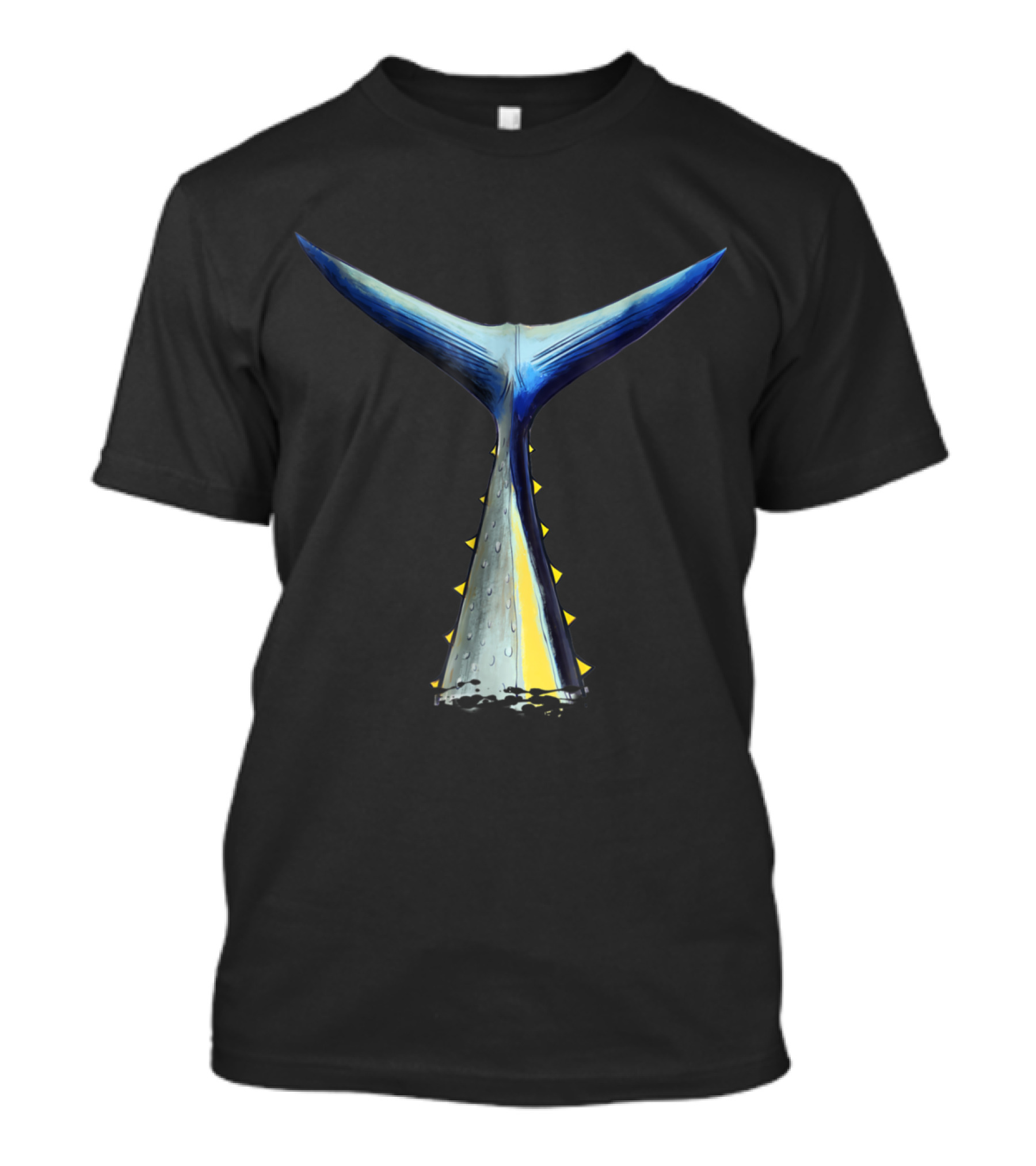 Bluefin Tuna Tail Deep Sea Marine Life T-Shirt