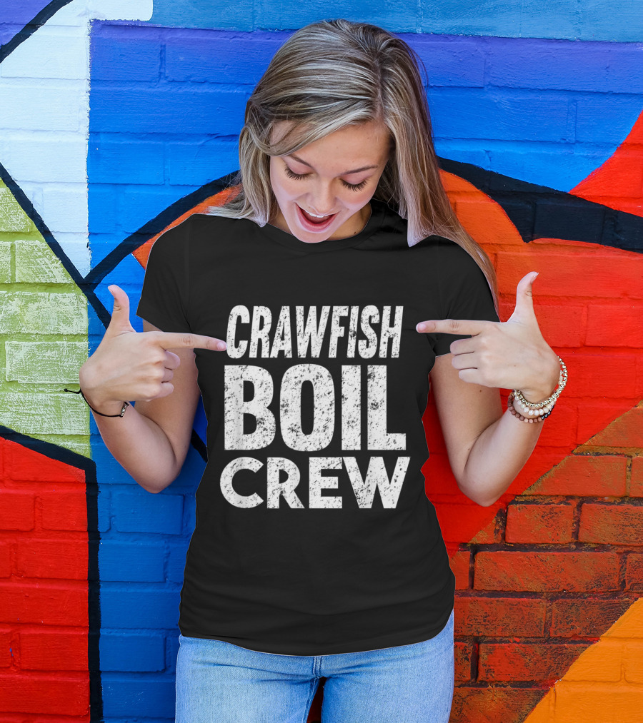 CRAWFISH BOIL CREW LOUISIANA CAJUN HERITAGE T-Shirt