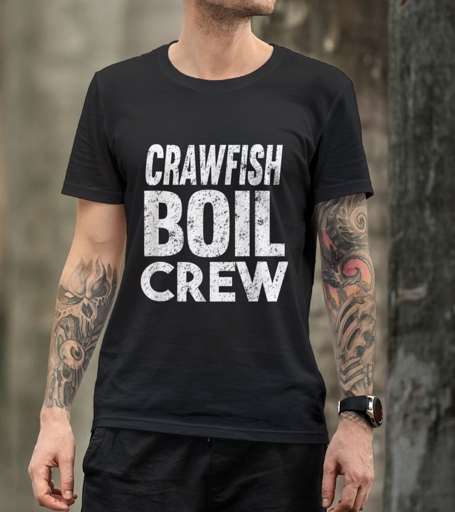 CRAWFISH BOIL CREW LOUISIANA CAJUN HERITAGE T-Shirt