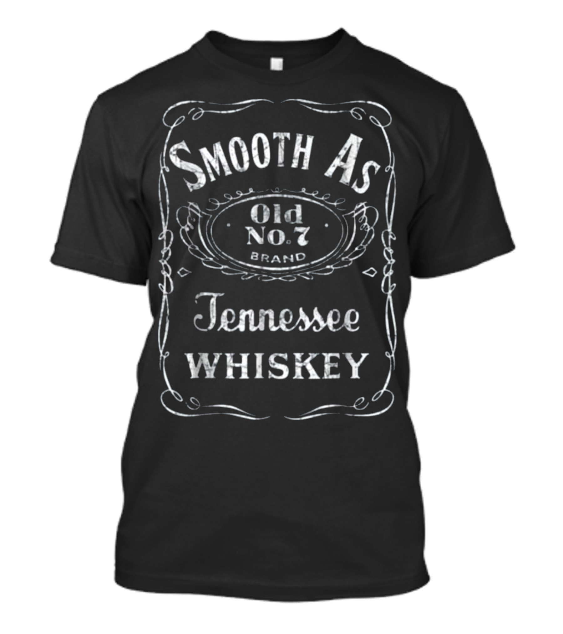 Smooth As Old No. 7 Brand Tennessee Whiskey T-Shirt