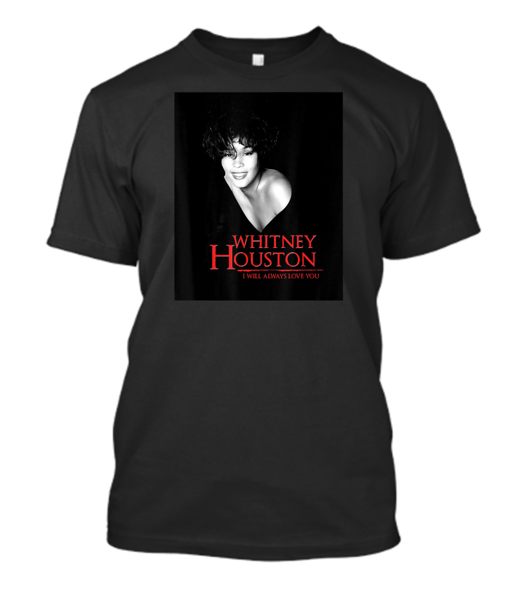 Whitney Houston I Will Always Love You T-Shirt