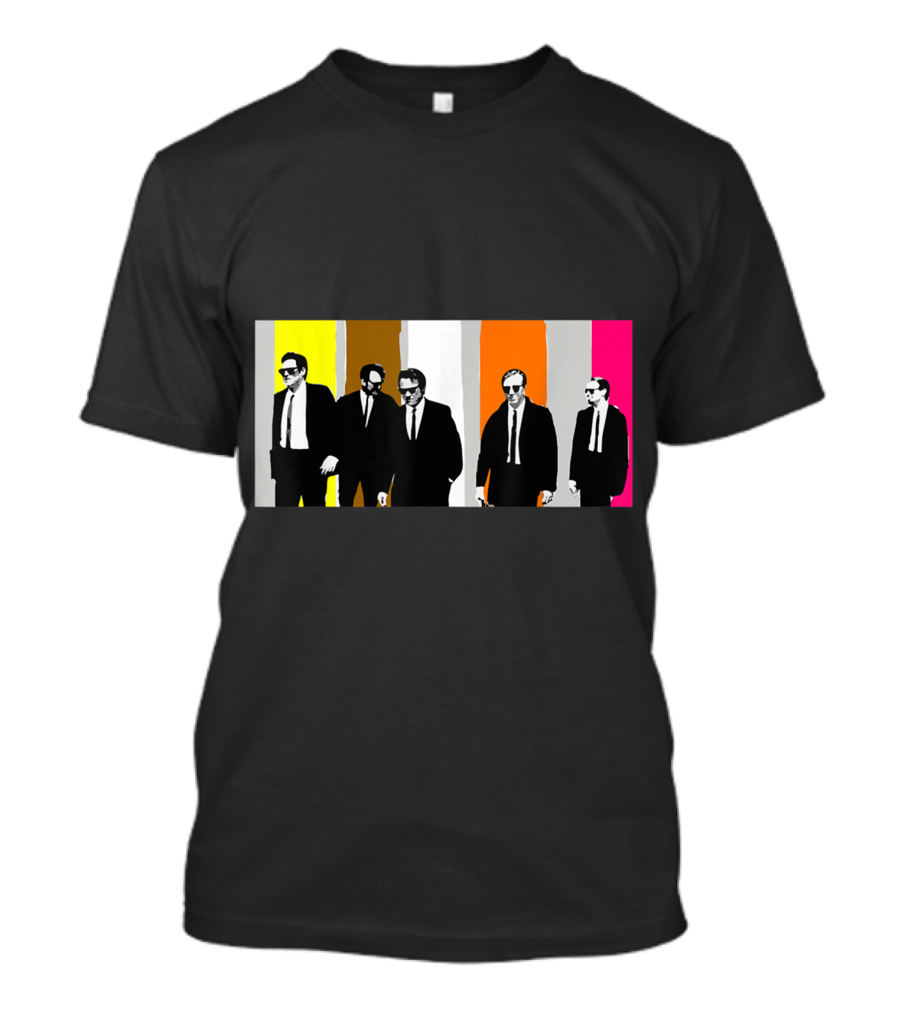 Reservoir Dogs Iconic Crime Movie Gangster Ensemble T-Shirt