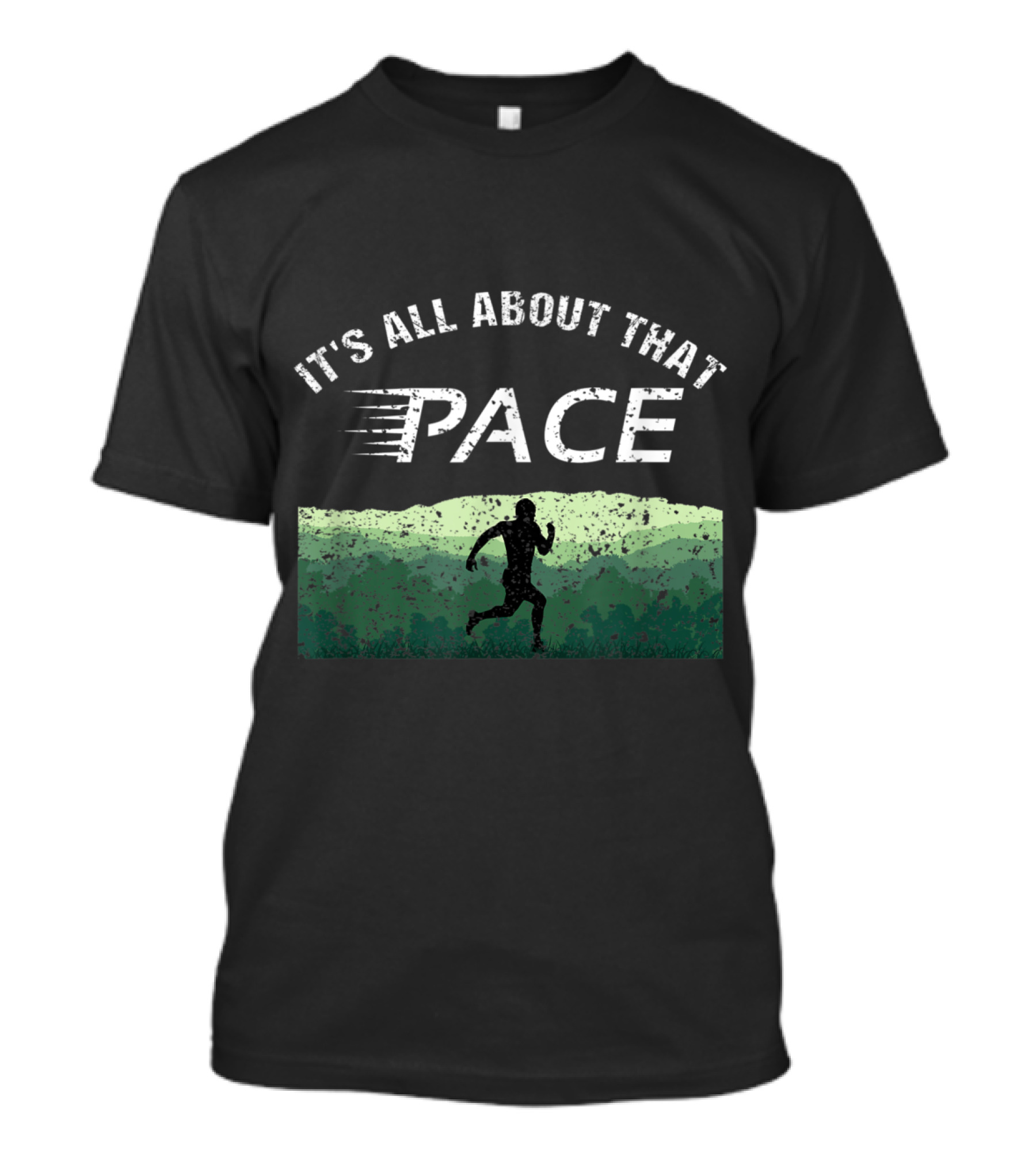 It's All About That Pace Cross Country Running T-Shirt