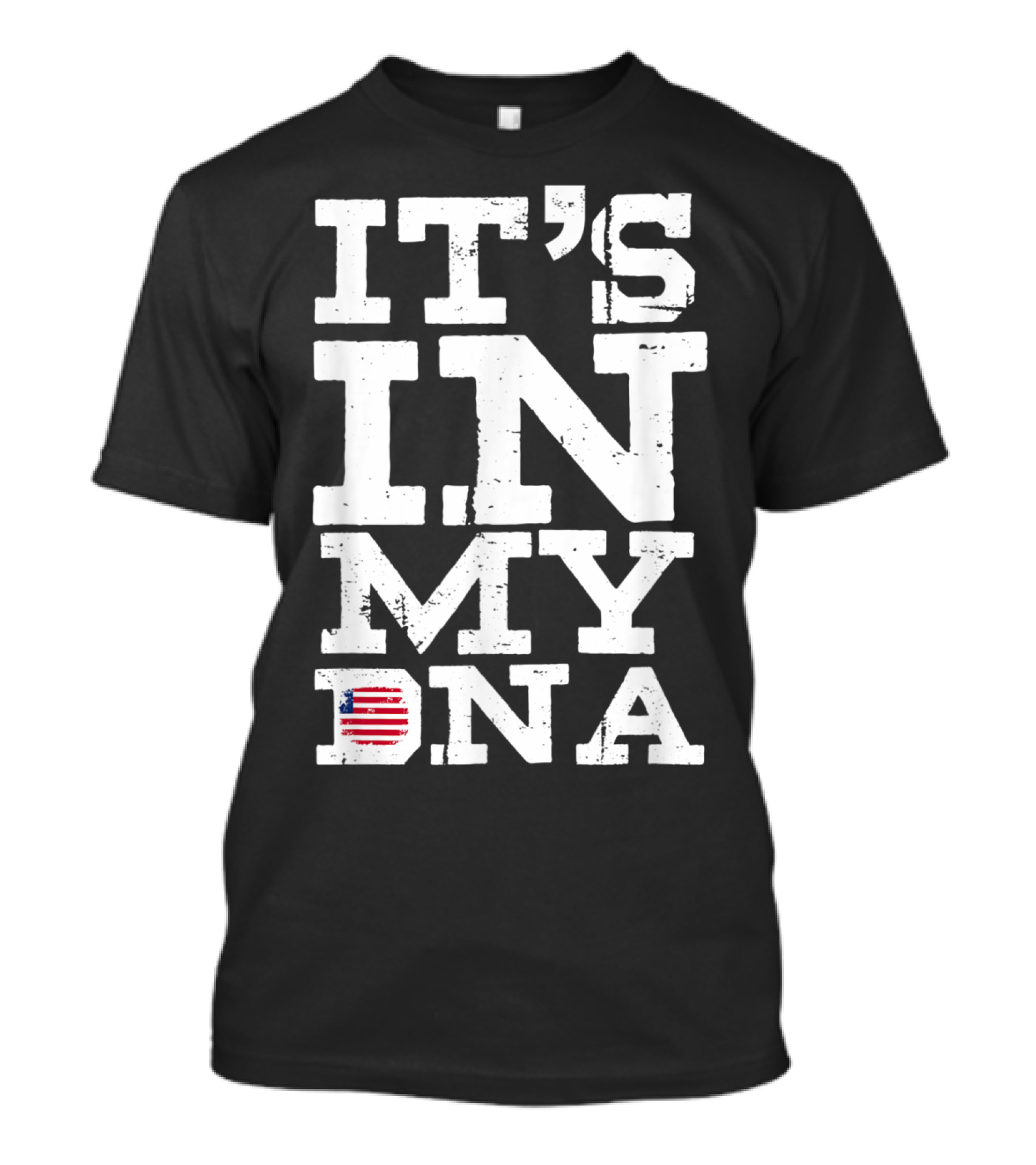 It's In My DNA Liberia Liberian Flag Emblem T-Shirt