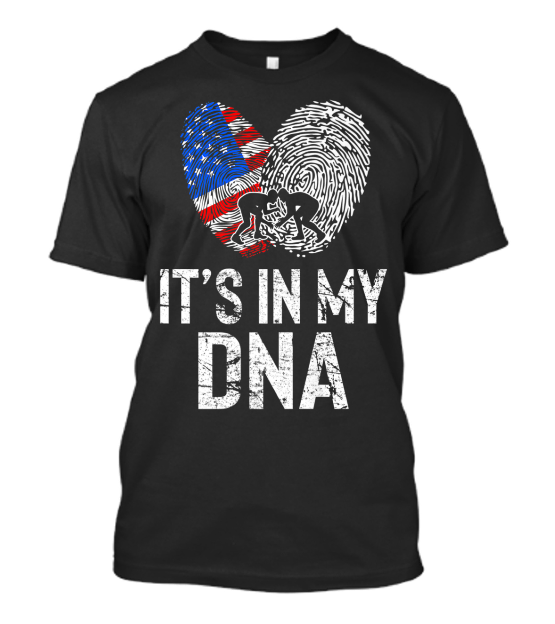 American Wrestling Pride It's In My DNA T-Shirt