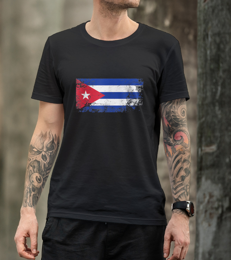 Cuban National Flag T-Shirt