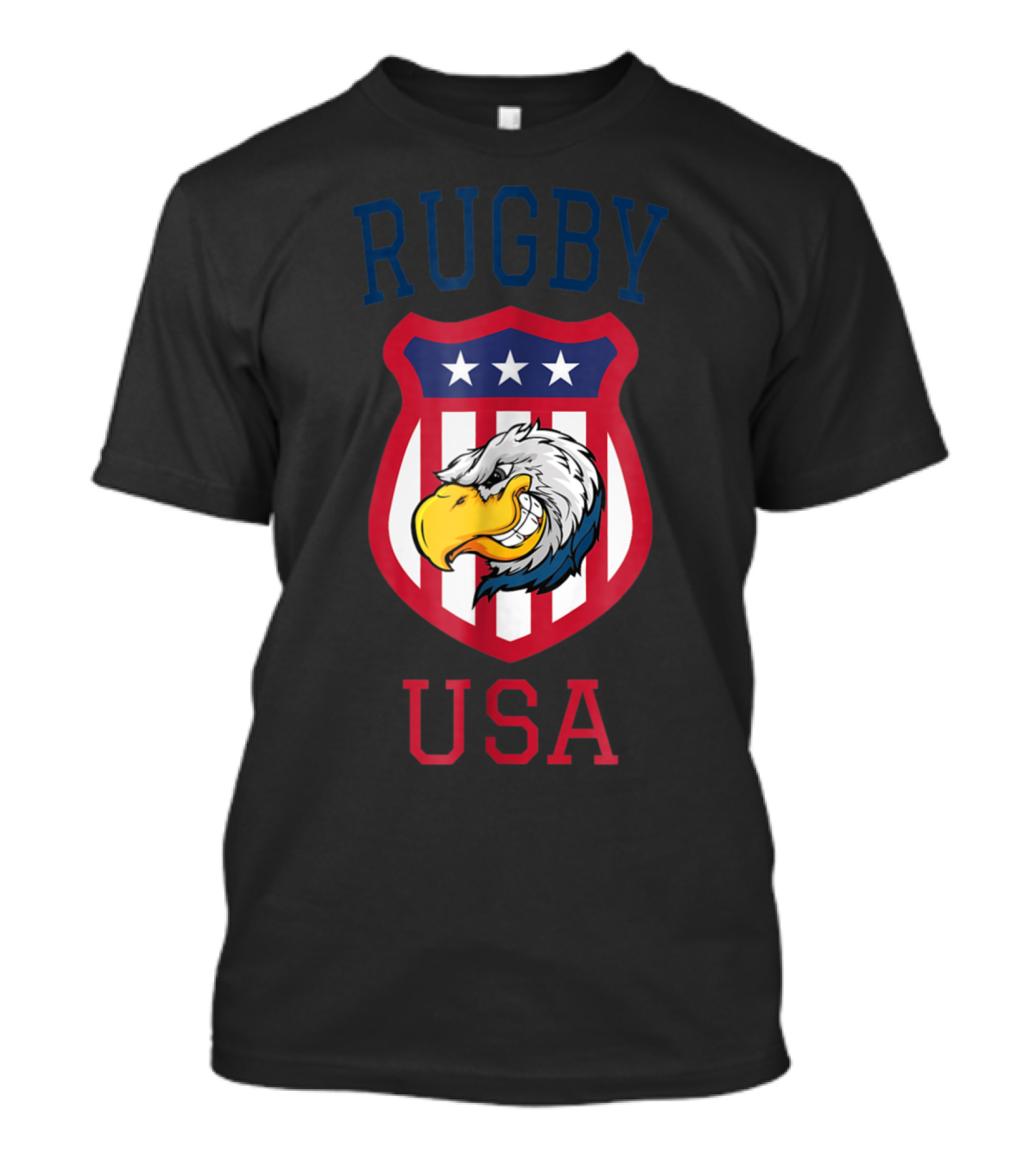 Rugby USA Shield With Eagle American Rugby Sevens USA Fan T-Shirt