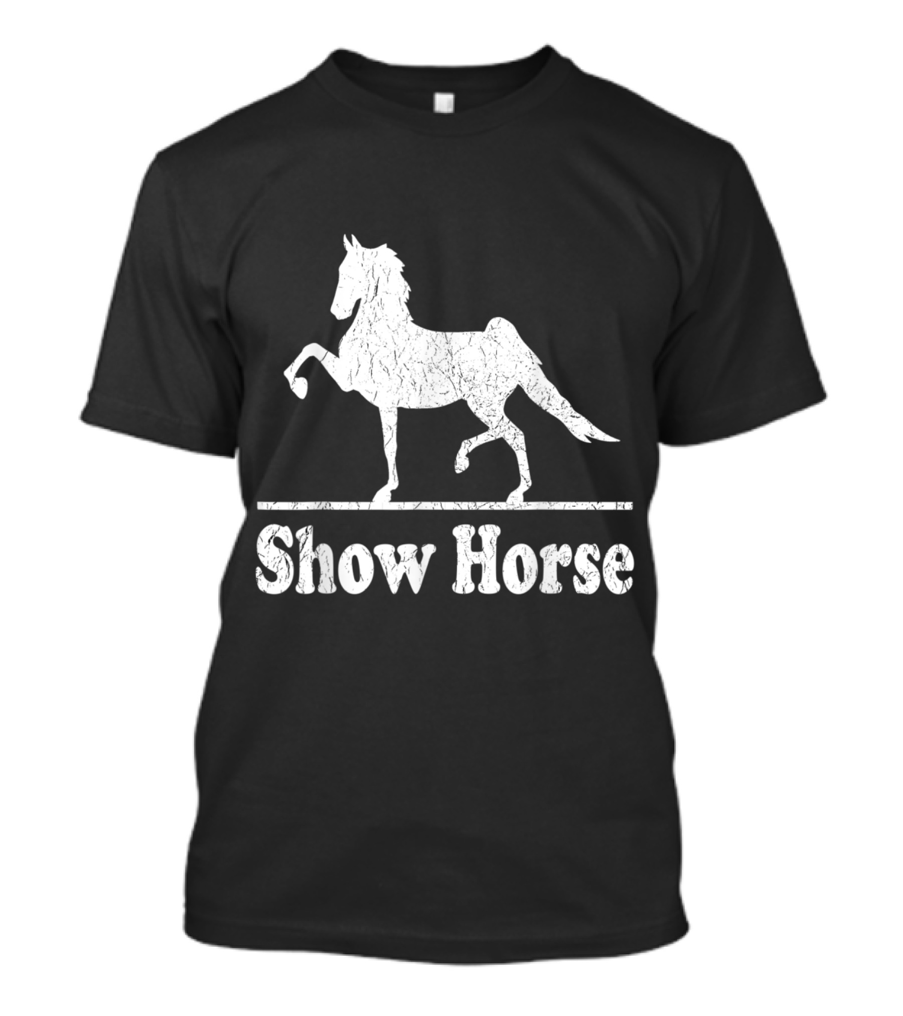 American Saddlebred Show Horse Leather Driv T-Shirt