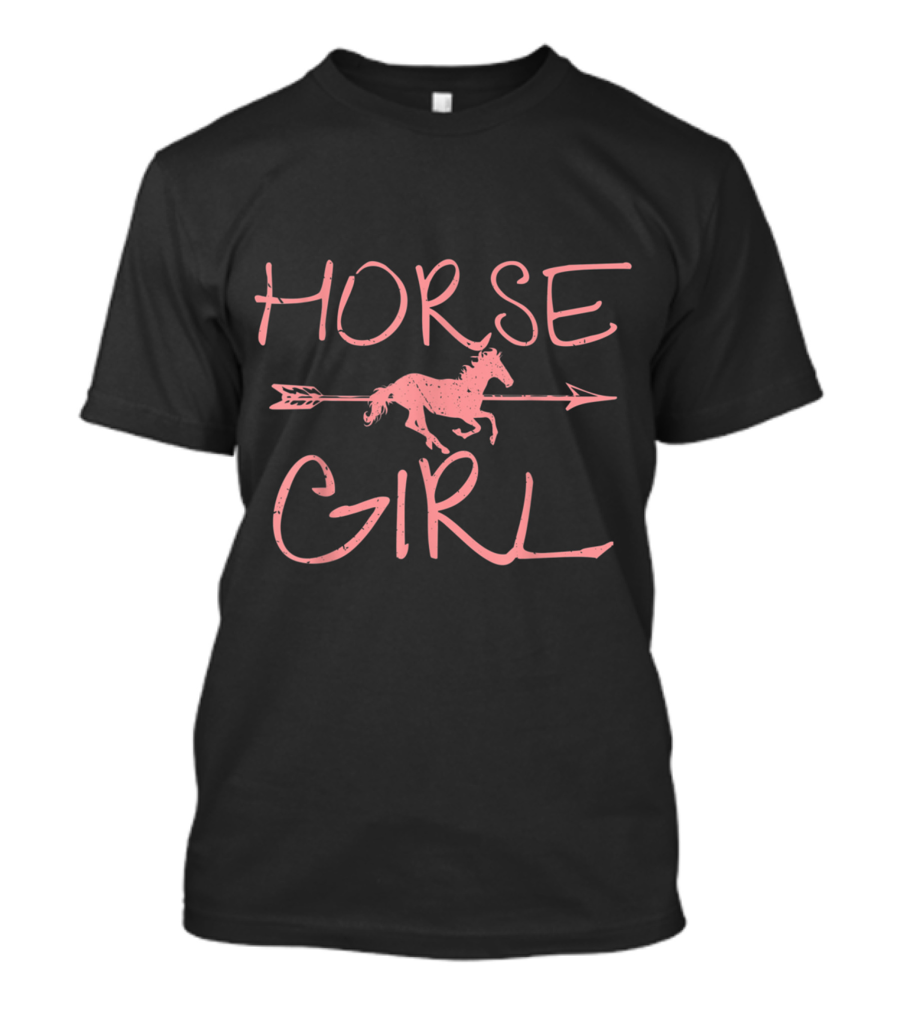 Horse Girl Arrow Western Equestrian T-Shirt