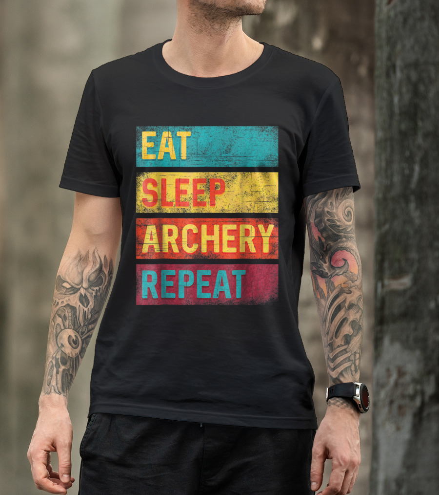 Eat Sleep Archery Repeat T-Shirt