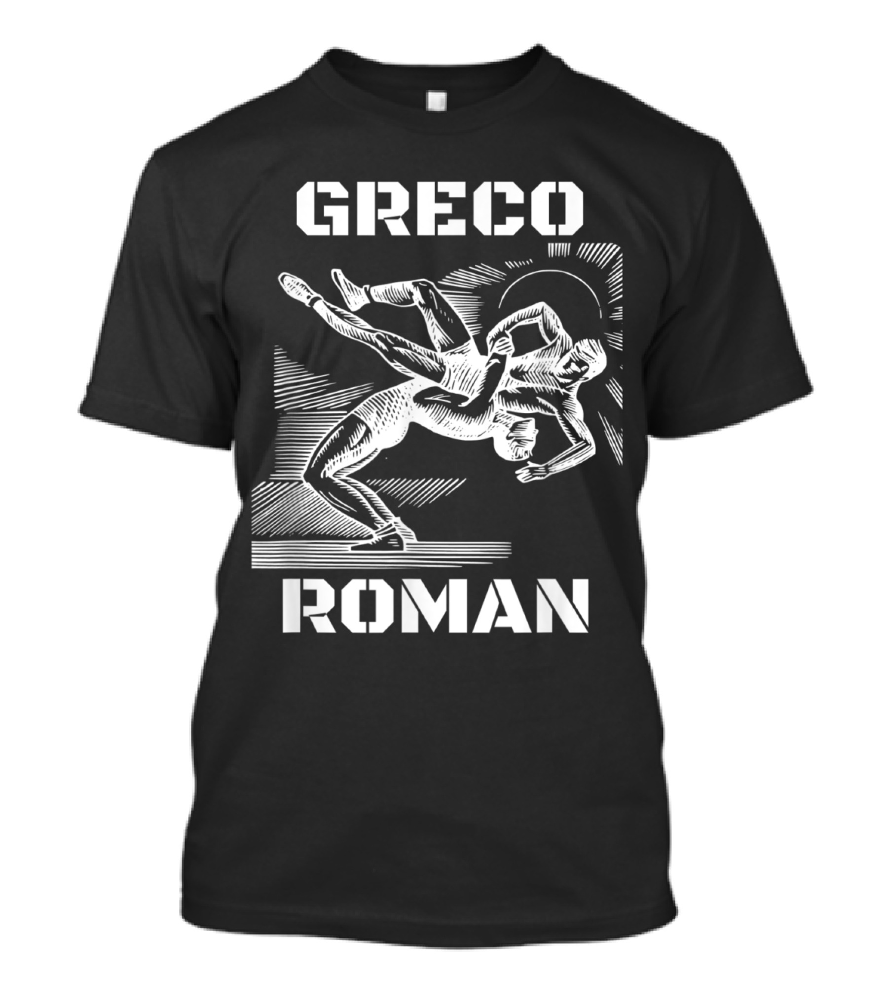 Greco Roman Wrestling USA Athletic Sports T-Shirt