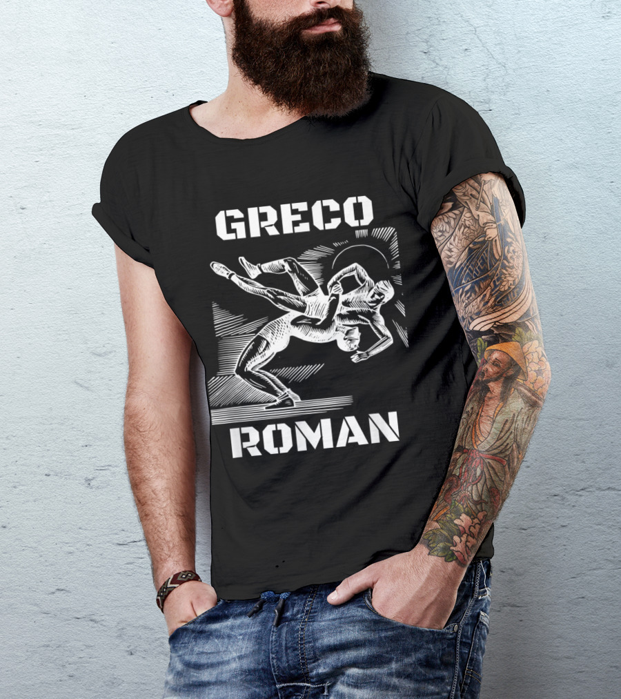 Greco Roman Wrestling USA Athletic Sports T-Shirt