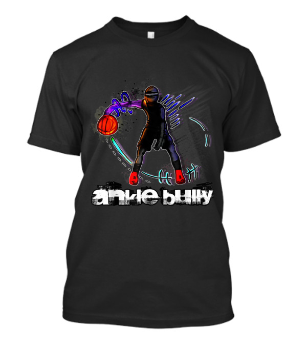 Ankle Bully Neon Basketball Dribble Trend T-Shirt