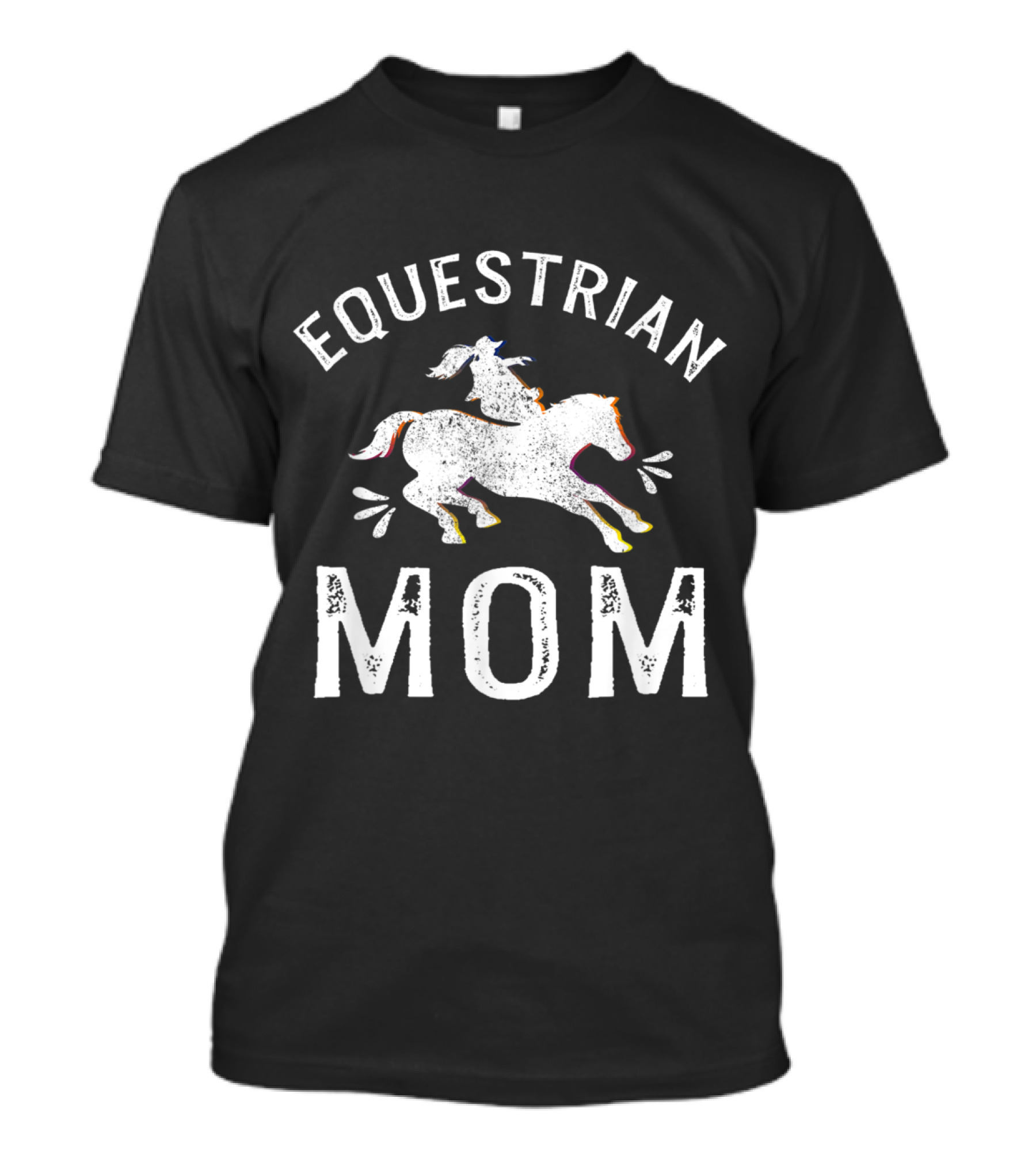 Equestrian Rider Mom Horse Show Jumper T-Shirt