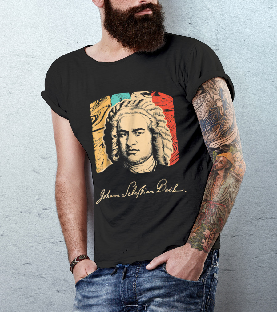 Johann Sebastian Bach Composer T-Shirt